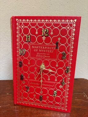 Vintage Book Clock